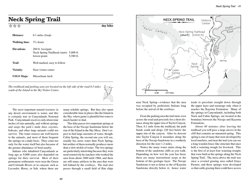 Neck Spring Trail, Canyonlands National Park