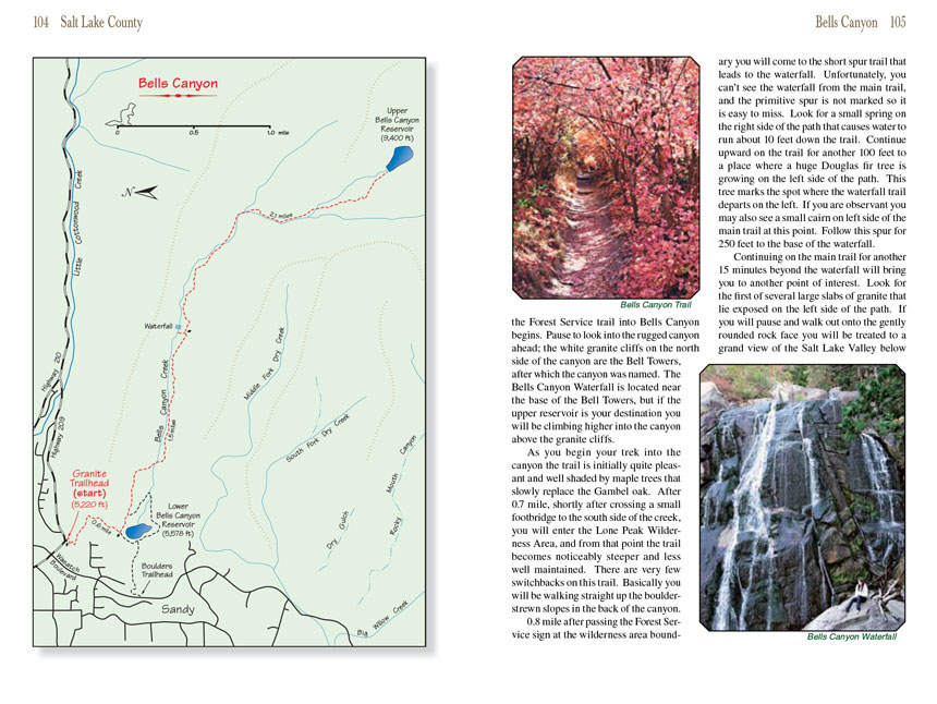 Hiking Bells Canyon Trail | UtahTrails.com