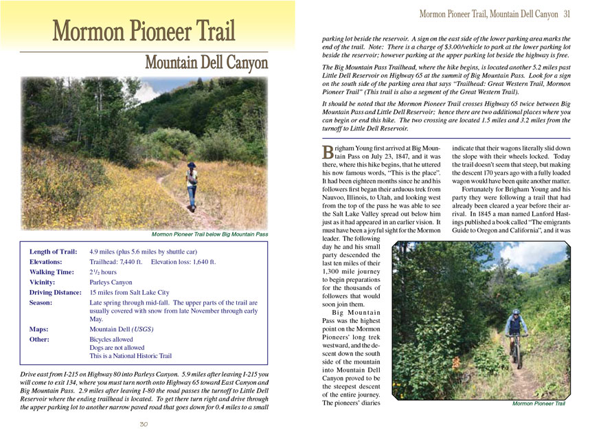 Mormon Pioneer Trail